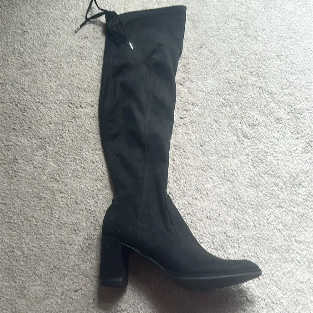 Marc Fisher LTD Womens Octavie Over-The-Knee Boots Black!